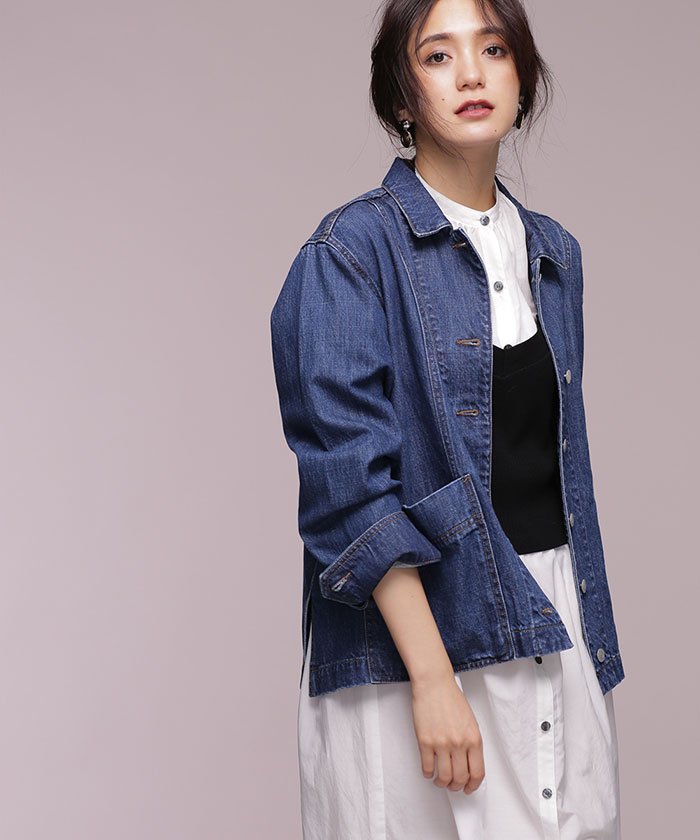 セール デニムジャケット ナノ ユニバース Nano Universe Magaseek