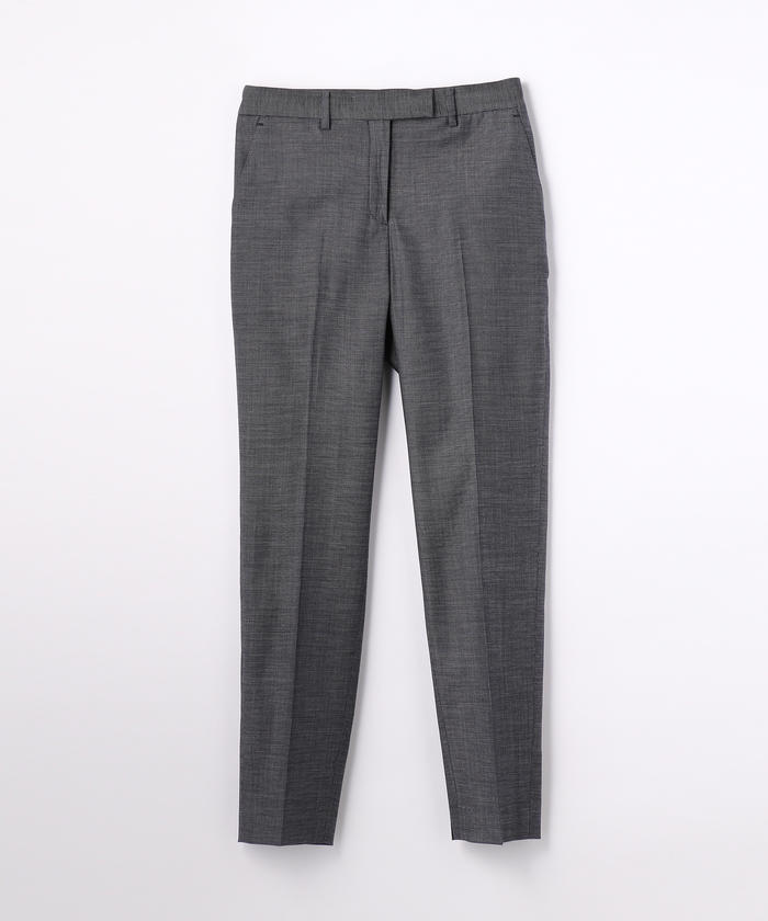 ウールレーヨン シガレットパンツ