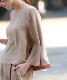 marjour(マージュール)/MANTLE　BLOUSE/ベージュ