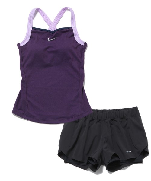 NERGY(ナージー)/【Nike】Heather　Basic　Separates　swimwear/ワイン（66）