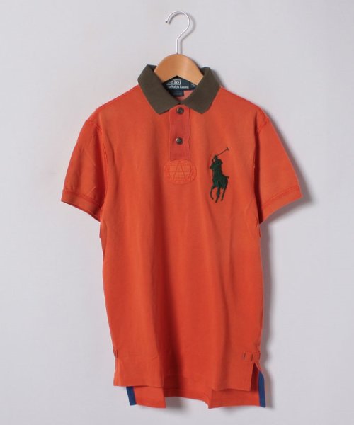 POLO RALPH LAUREN(POLO RALPH LAUREN)/ポロラルフローレン(メンズ) ポロシャツ 半袖/オレンジ