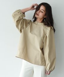 marjour(マージュール)/SLEEVE BLOUSE/ベージュ