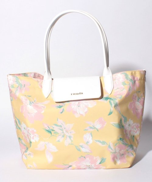 rienda(BAG)(リエンダ（バッグ）)/【rienda】AZALEA　FLOWER　PRINT　トートL/YE