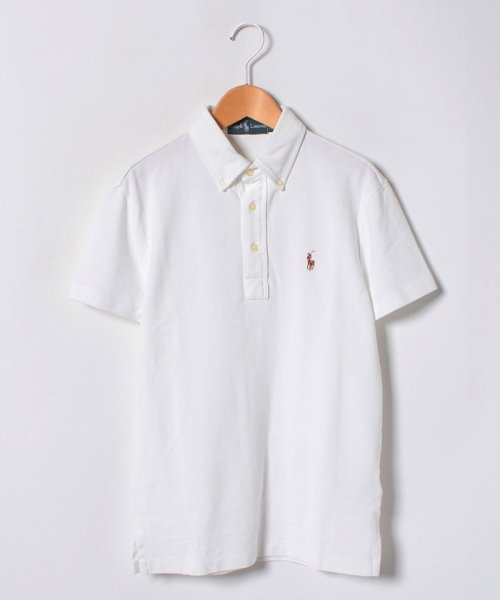 POLO RALPH LAUREN(POLO RALPH LAUREN)/ポロラルフローレン(メンズ)　ポロシャツ　半袖/ホワイト