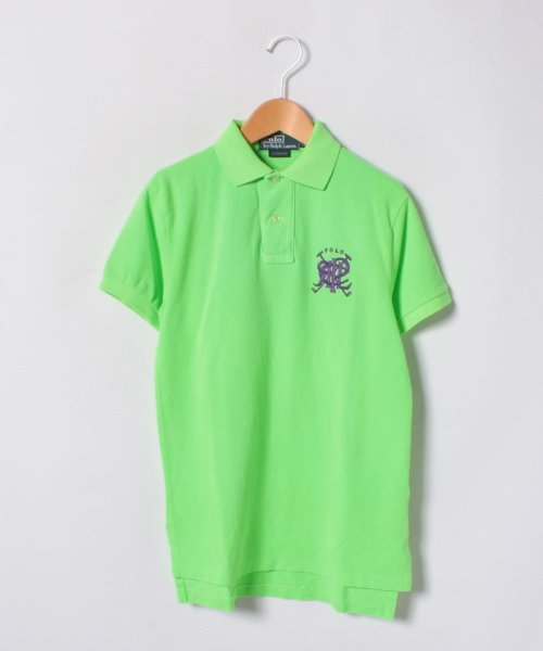 POLO RALPH LAUREN(POLO RALPH LAUREN)/ポロラルフローレン(メンズ)　ポロシャツ　半袖/ライトグリーン