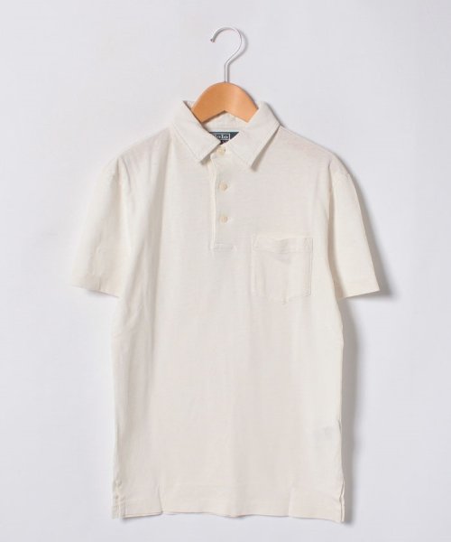 POLO RALPH LAUREN(POLO RALPH LAUREN)/ポロラルフローレン(メンズ)　ポロシャツ　半袖/ホワイト