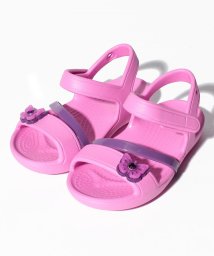 crocs(KIDS WEAR)(クロックス（キッズウェア）)/CROCS　リナサンダル/ピンク