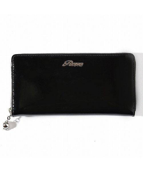 Roen (ロエン) エナメルレザーラウンドジップウォレット/長財布 