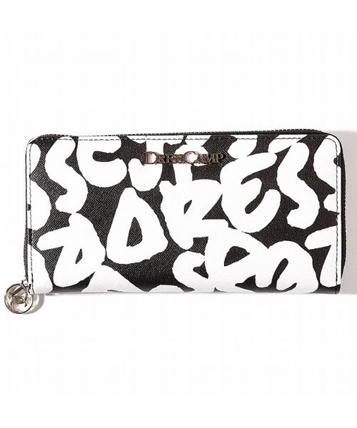 セール Dresscamp ドレスキャンプ ペイントグラフィックラウンドジップウォレット 長財布 Dresscamp Dresscamp Magaseek