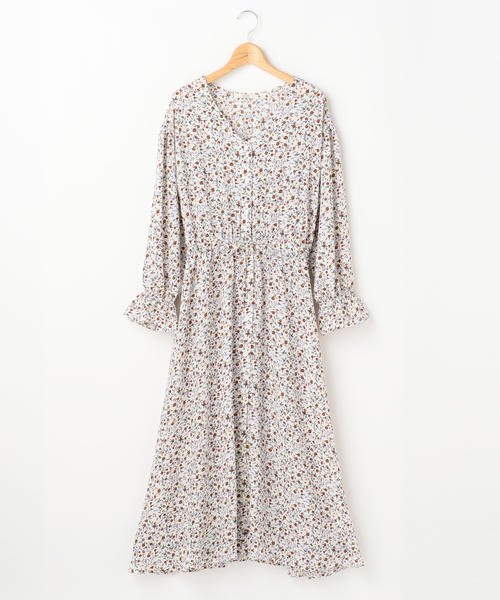 セール 小花ロングガウンワンピース レイカズン Ray Cassin Magaseek