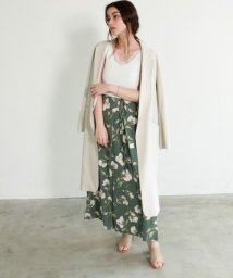 marjour(マージュール)/FLORAL　PANTS/グリーン