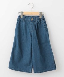 a.v.v(KID'S)(アー・ヴェ・ヴェキッズ)/[100－130]裾スリットワイドパンツ[WEB限定サイズ]/ブルー