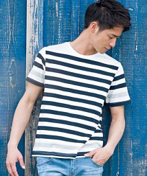 VICCI(ビッチ)/VICCI【ビッチ】ランダムボーダークルーネック半袖Tシャツ/その他系1