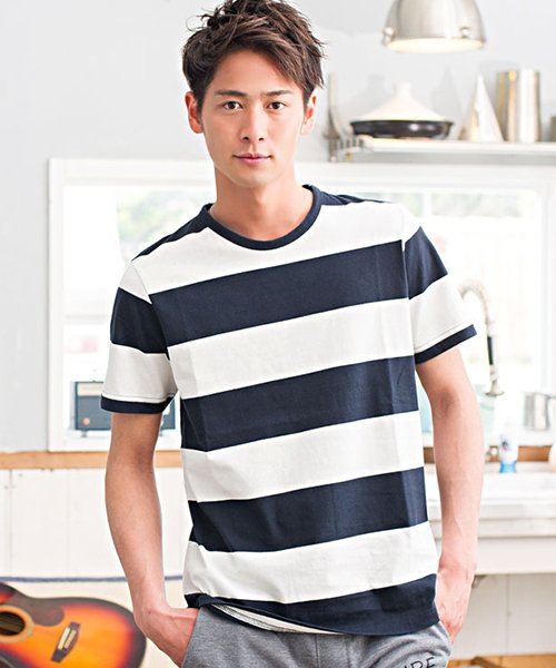 VICCI(ビッチ)/VICCI【ビッチ】ランダムボーダークルーネック半袖Tシャツ/その他系11