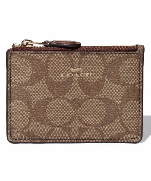 COACH(コーチ)/COACH OUTLET F16107 IME74 コインケース/ベージュ