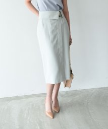 marjour(マージュール)/WRAP SKIRT/グレー