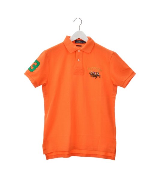 POLO RALPH LAUREN(POLO RALPH LAUREN)/ポロラルフローレン(メンズ)　ポロシャツ　半袖/オレンジ