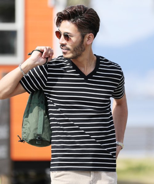 セール マルチボーダーtシャツ 7分袖tシャツ Tシャツ メンズ ボーダー Vネック Uネック ジギーズショップ Jiggys Shop Magaseek セール マルチボーダーtシャツ 7分袖tシャツ Tシャツ メンズ ボーダー Vネック Uネック ジギーズショップ Jiggys Shop Magaseek