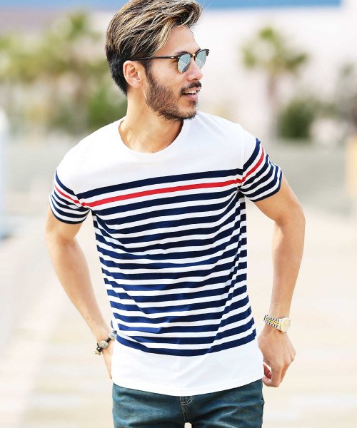 セール マルチボーダーtシャツ 7分袖tシャツ Tシャツ メンズ ボーダー Vネック Uネック ジギーズショップ Jiggys Shop Magaseek セール マルチボーダーtシャツ 7分袖tシャツ Tシャツ メンズ ボーダー Vネック Uネック ジギーズショップ Jiggys Shop Magaseek
