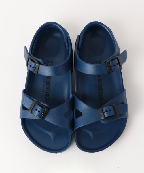 green label relaxing （Kids）(グリーンレーベルリラクシング（キッズ）)/◆BIRKENSTOCK（ビルケンシュトック）RIO EVA 16cm－21cm/NAVY