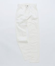 SHIPS MEN(シップス　メン)/GROWN&SEWN: Independent Slim Pant － Feather Twill/ホワイト