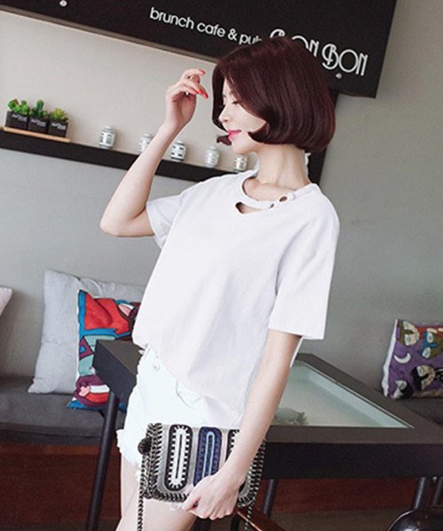 無地 Tシャツ レディース 半袖 カジュアル トップス ゆったり カットソー 春夏 ミニミニストア Miniministore Magaseek 無地 Tシャツ レディース 半袖 カジュアル トップス ゆったり カットソー 春夏 ミニミニストア Miniministore Magaseek
