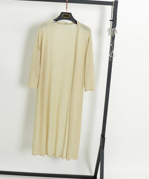 クーポン開催中 セール 17 Off 薄手 ロングカーディガン レディース 春夏 ロングガウン 無地カーデ 日焼け防止 ミニミニストア Miniministore Magaseek