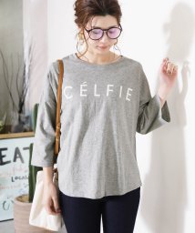 reca(レカ)/ロゴTシャツ－CELFIE/ライトグレー