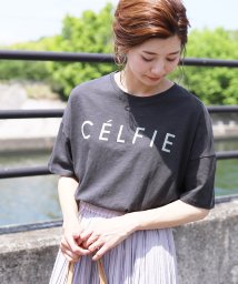 reca(レカ)/ロゴTシャツ－CELFIE/ダークグレー