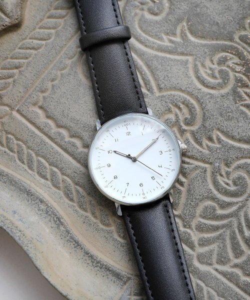 レザーバンド シンプル腕時計 コレカラ Colleca La Magaseek