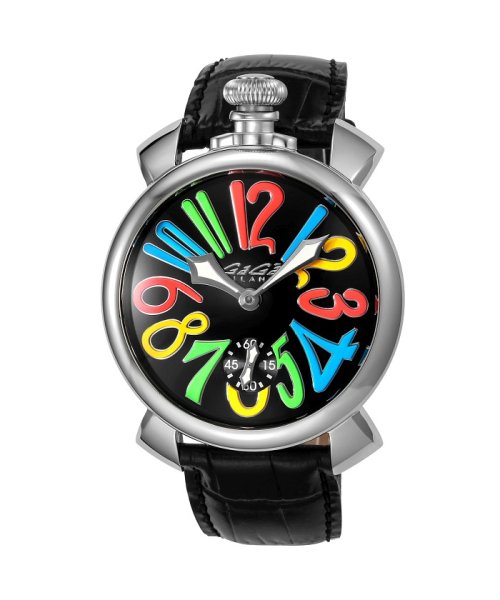GaGa MILANO(ガガミラノ)/ガガミラノ時計5010.02S－BLK－NEW○/ブラック