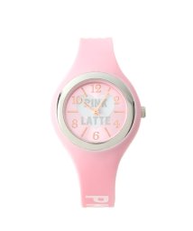 PINK-latte(ピンク　ラテ)/ラバーミルキーラブ 腕時計/ベビーピンク（071）