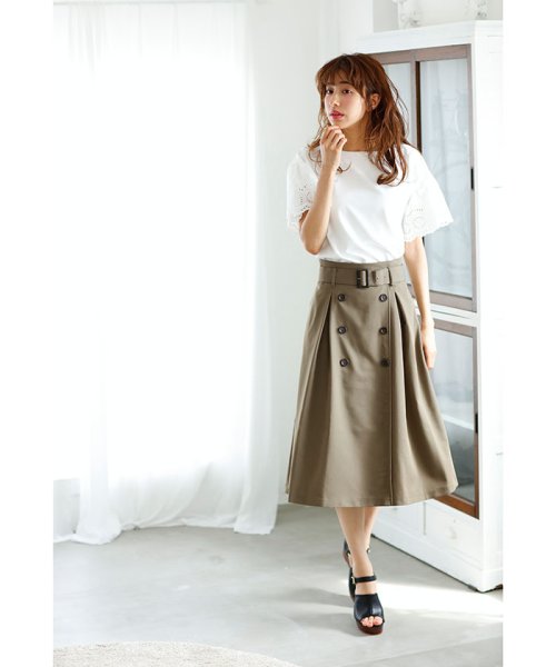 セール】☆トレンチ／スカート(500908917) | イング(INGNI) - MAGASEEK 