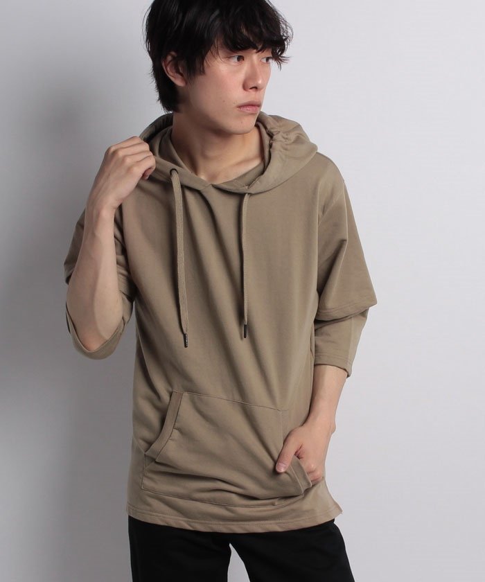 セール Noble Products フェイクレイヤードプルパーカー 501005634 ジーンズメイト メンズ Jnsjnm Magaseek