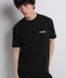 JEANS MATE(ジーンズメイト)/【CONVERSE】【CONVERSE】ワンポイントロゴTシャツ/ブラック