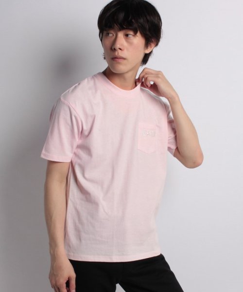 JEANS MATE(ジーンズメイト)/【CONVERSE】【CONVERSE】ワンポイントロゴTシャツ/ピンク