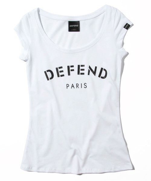 DEFEND PARIS(DEFEND　PARIS)/DEFEND PARIS(ディフェンド パリス) DEFEND BASIC Tシャツ/ホワイト