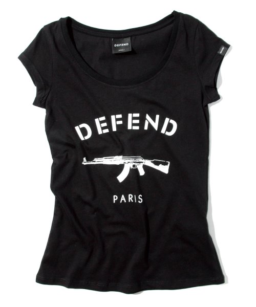DEFEND PARIS(DEFEND　PARIS)/DEFEND PARIS(ディフェンド パリス) PARIS BASIC Tシャツ/ブラック
