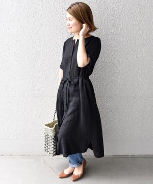 Ships Women シップス ウィメン リネンフロントボタンワンピース Magaseek マガシーク ファッション通販商品紹介ブログ