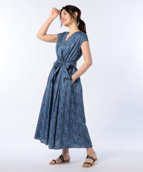 セール リバティリボン付ワンピース ノーリーズ Nolley S Magaseek