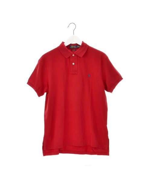 POLO RALPH LAUREN(POLO RALPH LAUREN)/ポロラルフローレン(メンズ) ポロシャツ 半袖/レッド