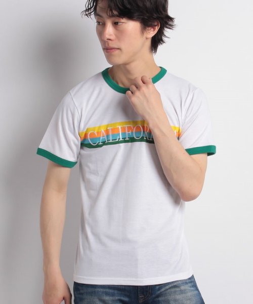 【超歓迎された】 レインボーリンガーTシャツ Tシャツ 【超歓迎された】 レインボーリンガーTシャツ Tシャツ