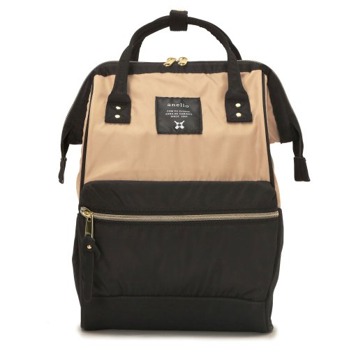 アネロ Anello At B1492 ナイロンxポリスエード口金リュック 小 バックヤード Backyard Magaseek