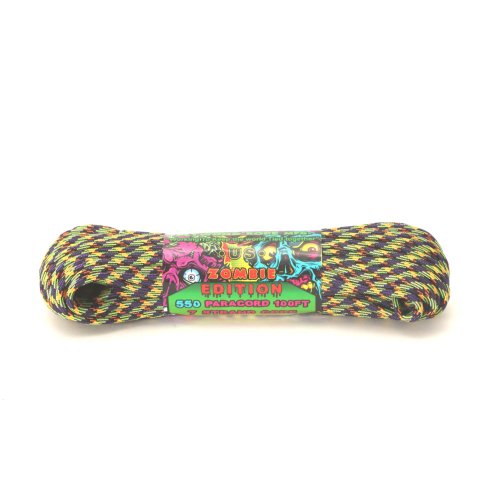 アトウッド ロープ Mfg Atwood Rope Mfg パラコード 100フィート Zombie Edition バックヤードファミリー Backyard Family Magaseek