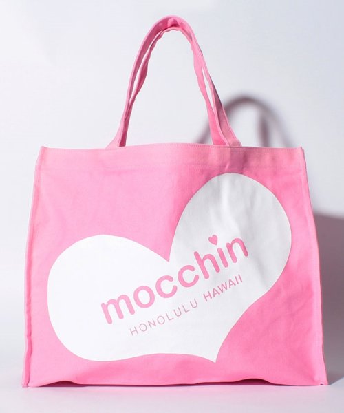 mocchin(モッチン)/【mocchin】ショッピングバッグスモールラージ/ピンク