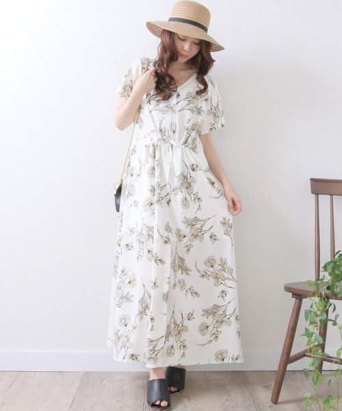 セール 上品ふわ揺れ 総花柄ロングシフォンワンピース 春 夏ワンピース 花柄 総花柄 ロング グランディール Grandeir Magaseek セール 上品ふわ揺れ 総花柄ロングシフォンワンピース 春 夏ワンピース 花柄 総花柄 ロング グランディール Grandeir Magaseek