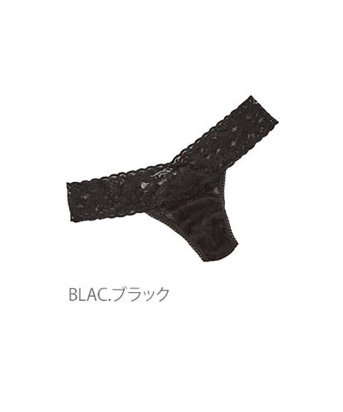 BACKYARD FAMILY(バックヤードファミリー)/ハンキーパンキー Hanky Panky #4911 LOW RISE THONG/ブラック