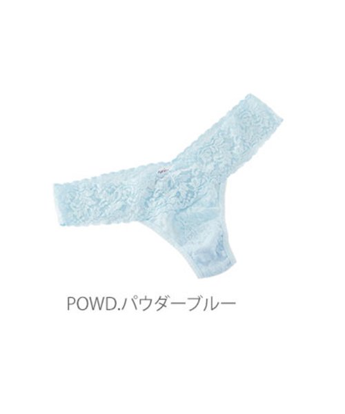 BACKYARD FAMILY(バックヤードファミリー)/ハンキーパンキー Hanky Panky #4911 LOW RISE THONG/ブルー