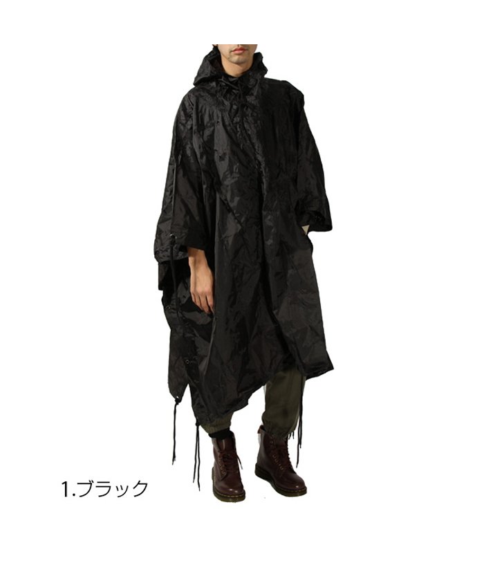 ミリタリー商品 アーミーポンチョ 501039077 バックヤード Backyard Magaseek