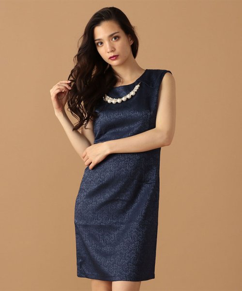 セール 27 Off ビッグパールネックレス付ワンピース ロイヤルパーティー Royal Party Magaseek